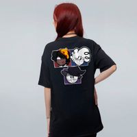 CAMISETA OVERSIZED PRETA - LAS