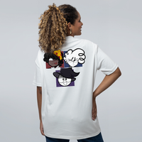 CAMISETA OVERSIZED OFF WHITE - LAS