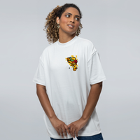 CAMISETA OVERSIZED OFF WHITE - LAS