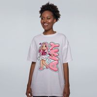 CAMISETA OVERSIZED OFF WHITE - AMY