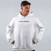 MOLETOM OFF WHITE - AI QUE SOFRENCIA