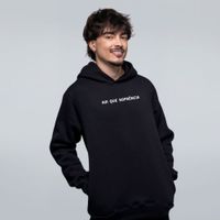 MOLETOM PRETO - AI QUE SOFRENCIA