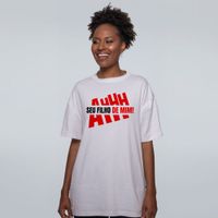 CAMISETA OVERSIZED OFF WHITE - AH SEU FILHO DE MIM