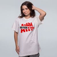 CAMISETA OFF WHITE - AH SEU FILHO DE MIM