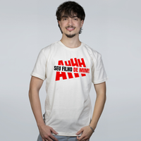 CAMISETA OFF WHITE - AH SEU FILHO DE MIM