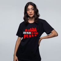 CAMISETA PRETA - AH SEU FILHO DE MIM
