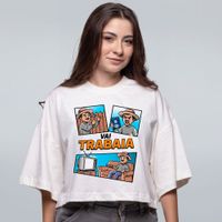 CROPPED OVERSIZED OFF WHITE - PAI CLT