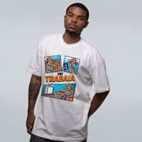 CAMISETA OVERSIZED OFF WHITE - PAI CLT