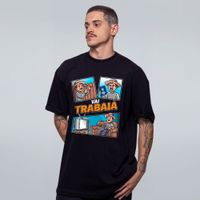 CAMISETA OVERSIZED PRETA - PAI CLT