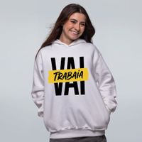 MOLETOM OFF WHITE - VAI TRABAIA