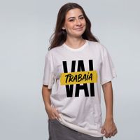CAMISETA OFF WHITE - VAI TRABAIA