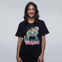 CAMISETA PRETA - DRAGBOX Y2K