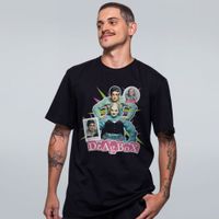 CAMISETA PRETA - DRAGBOX Y2K
