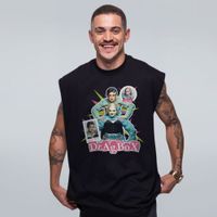REGATA OVERSIZED PRETA - DRAGBOX Y2K