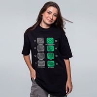 CAMISETA OVERSIZED PRETA - BRASILEIRA