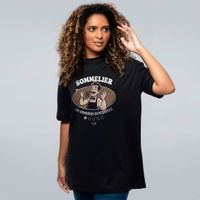 CAMISETA OVERSIZED PRETA - SOMELIER
