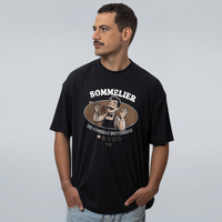 CAMISETA OVERSIZED PRETA - SOMELIER