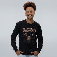 MANGA LONGA PRETA - CHOCOLATE