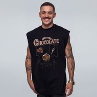 REGATA OVERSIZED PRETA - CHOCOLATE