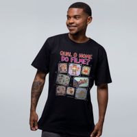 CAMISETA PRETA - QUAL O NOME DO FILME