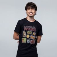 CAMISETA PRETA - EXPRESSÕES POPULARES