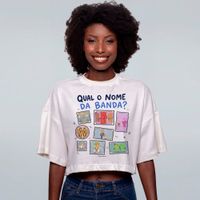 CROPPED OVERSIZED OFF WHITE - QUAL O NOME DA BANDA