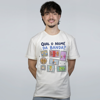 CAMISETA OFF WHITE - QUAL O NOME DA BANDA