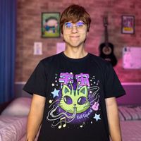 CAMISETA PRETA - ROLÊ ESPACIAL
