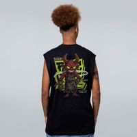 REGATA OVERSIZED PRETA - BLACKSMITH DEVIL