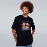 CAMISETA PRETA - MATHEUS E GUIGO