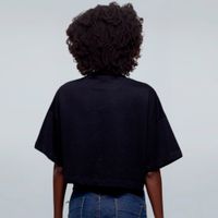 CROPPED OVERSIZED PRETO - MATHEUS E GUIGO