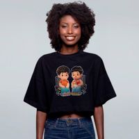 CROPPED OVERSIZED PRETO - MATHEUS E GUIGO