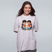CAMISETA OFF WHITE - MATHEUS E GUIGO