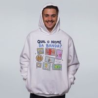 MOLETOM OFF WHITE - QUAL O NOME DA BANDA