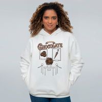 MOLETOM OFF WHITE - CHOCOLATE