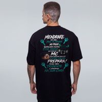 CAMISETA OVERSIZED PRETA - MENDRAKE NA VOZ