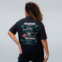 CAMISETA OVERSIZED PRETA - MENDRAKE NA VOZ