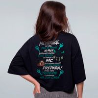 CROPPED OVERSIZED PRETO - MENDRAKE NA VOZ