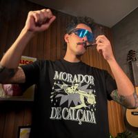 CAMISETA OVERSIZED PRETA - MORADOR DE CALÇADA