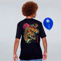 CAMISETA PRETA - TOKYO TIGER