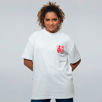 CAMISETA OVERSIZED OFF WHITE - OZOB