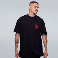 CAMISETA OVERSIZED PRETA - OZOB