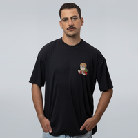 CAMISETA OVERSIZED PRETA - NERDINHO