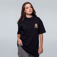 CAMISETA OVERSIZED PRETA - NERDINHO