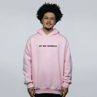 MOLETOM ROSA - AI QUE SOFRENCIA