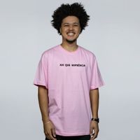 CAMISETA ROSA - AI QUE SOFRENCIA