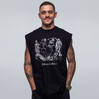 REGATA OVERSIZED PRETA - A DANÇA DA MORTE