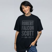 CAMISETA OVERSIZED PRETA - ROBERT FALCON