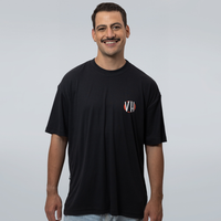 CAMISETA OVERSIZED PRETA - VH