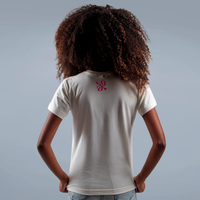 CAMISETA OFF WHITE - ANJINHO E DIABINHO